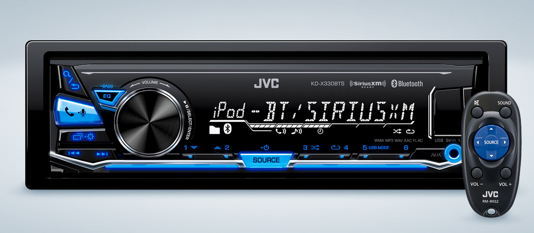 JVC KD-X330BTS Media Player